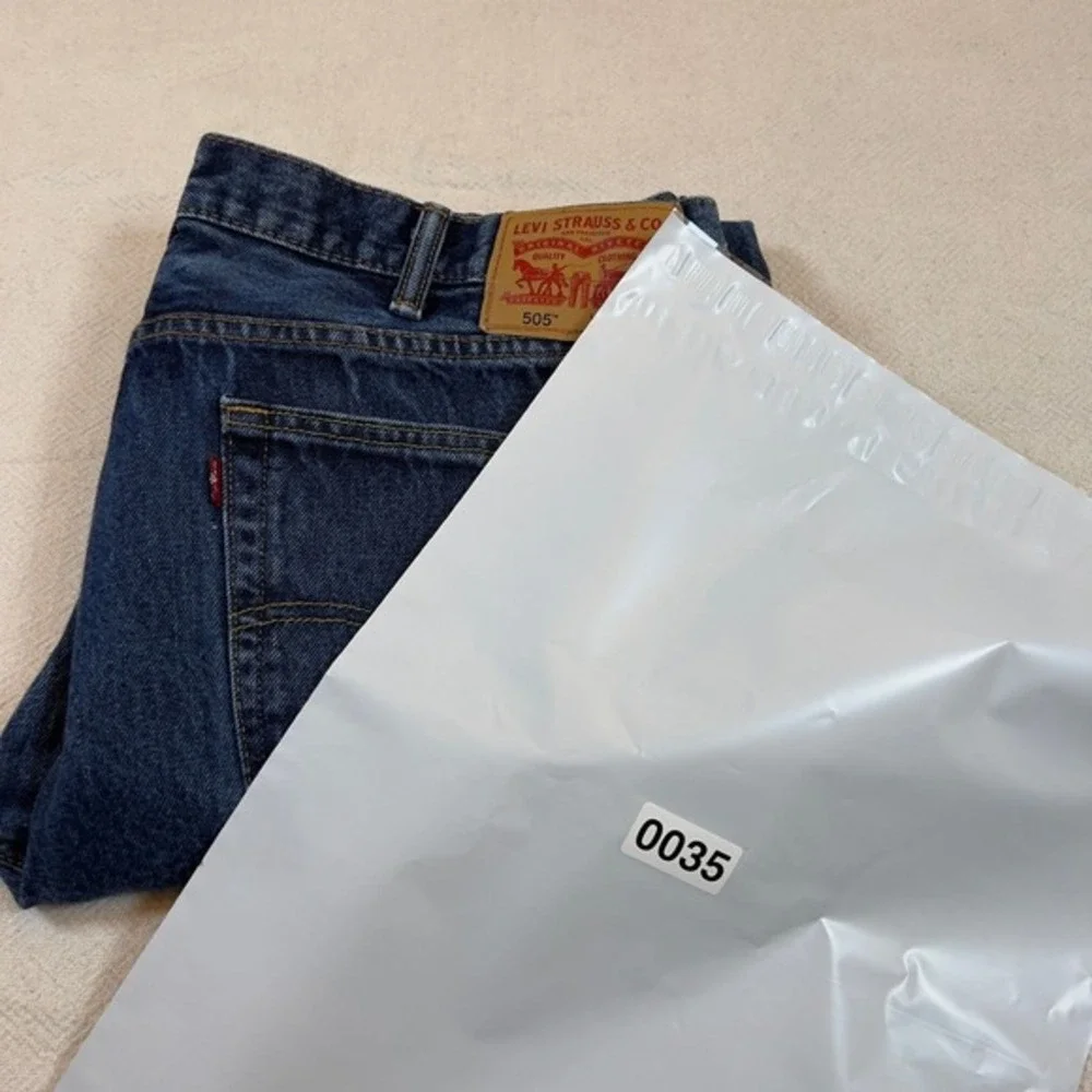 Levi's 505 Jeans Mens Size‎ W38xL32 Regular Fit Dark Wash Denim Pants